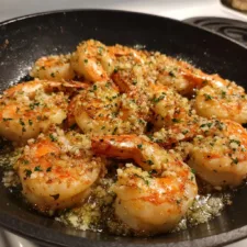 Ruth’s Chris Garlic Parmesan Shrimp Skillet – A Restaurant-Style Seafood Favorite at Home-image